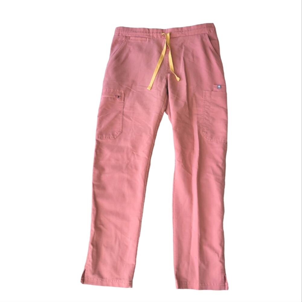 Figs Technical Collection Yola Scrub Pants Coral Women Small